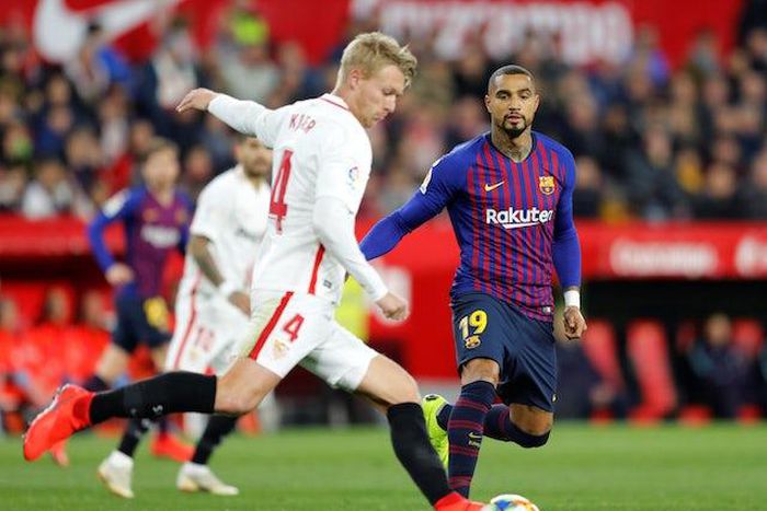 K.P Boateng vs Sevilla in Copa Del Rey