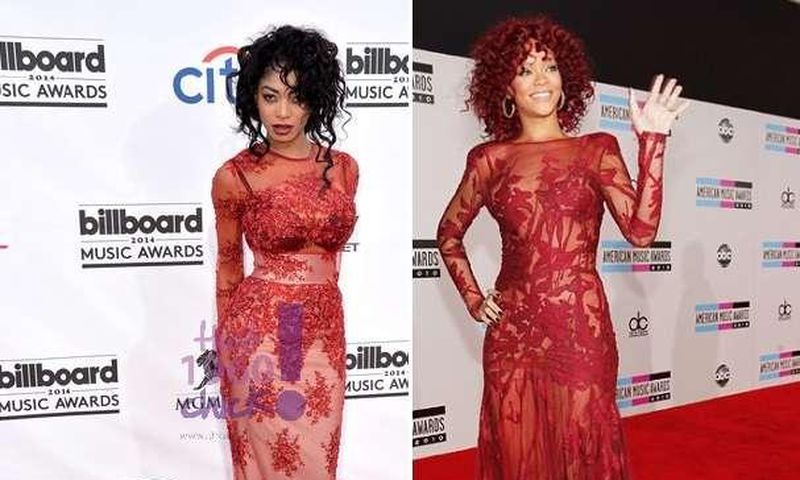 Dencia has sampled Rihanna's song, and fails to acknowledge it in her press release.