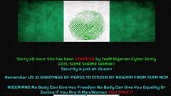 INEC Hacked Website