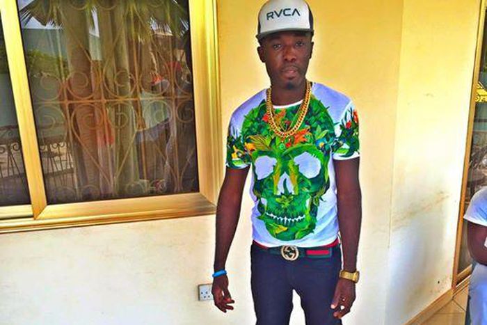 Criss Waddle in "P3 Kakra" music video shoot