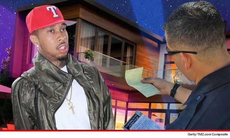 Tyga fined for hosting wild home parties