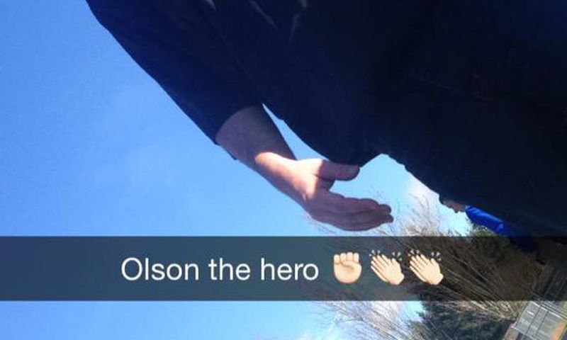 Brady Olson saved a lot of lives by tackling a gunman