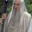 Christopher Lee as "Saruman" in Lord of the Rings