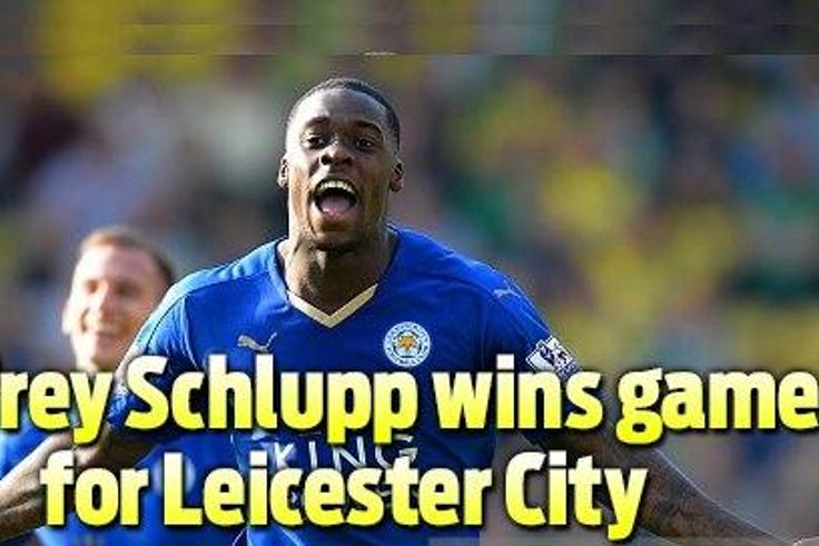 Jeffrey Schlupp nets goal for Leicester ahead of international break