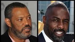 L-R; Laurence Fishburne, Idris Elba