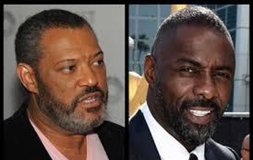 L-R; Laurence Fishburne, Idris Elba