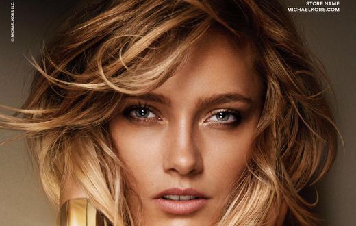 Karmen Pedaru for Michael Kors fragrance campaign