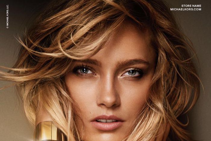 Karmen Pedaru for Michael Kors fragrance campaign