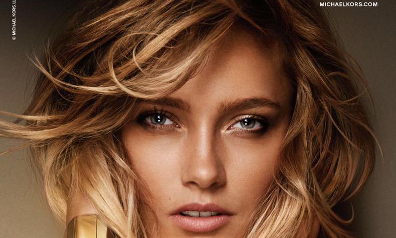 Karmen Pedaru for Michael Kors fragrance campaign
