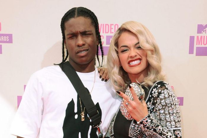 Rapper,A$ap Rocky and Rita Ora