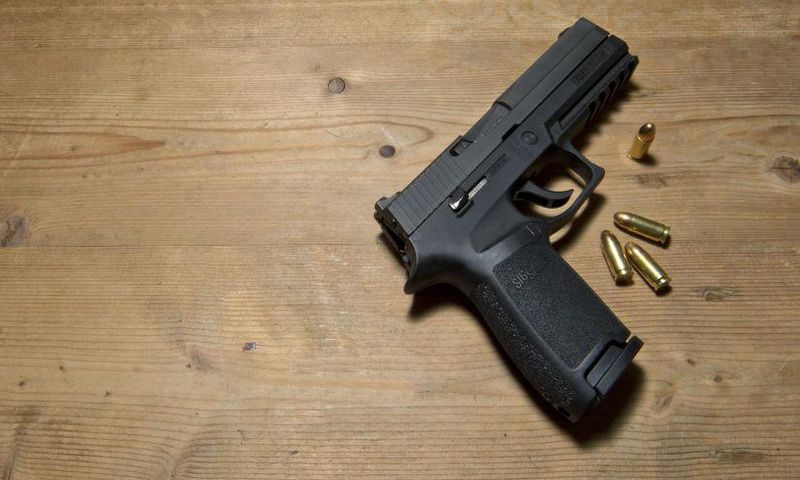   A handgun
