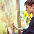 Visually Impaired experience Vincent van Gogh's works