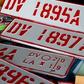 Fake number plates
