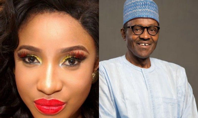 Tonto Dike congratulates Buhari