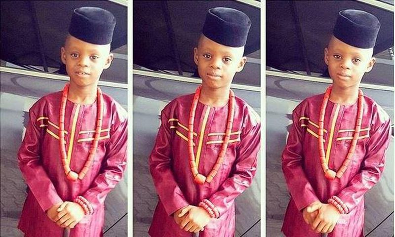 Basketmouth's son, Jason Okpocha.