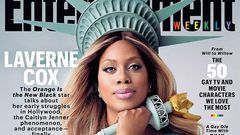 Laverne Cox covers Entertainment Weekly June 2015