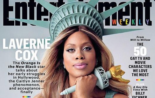 Laverne Cox covers Entertainment Weekly June 2015