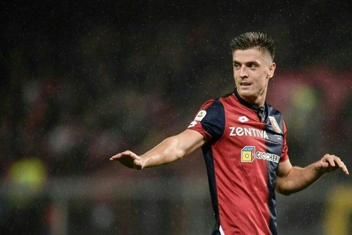 Polish forward Krzysztof Piatek has scored 13 league goals this season for Genoa