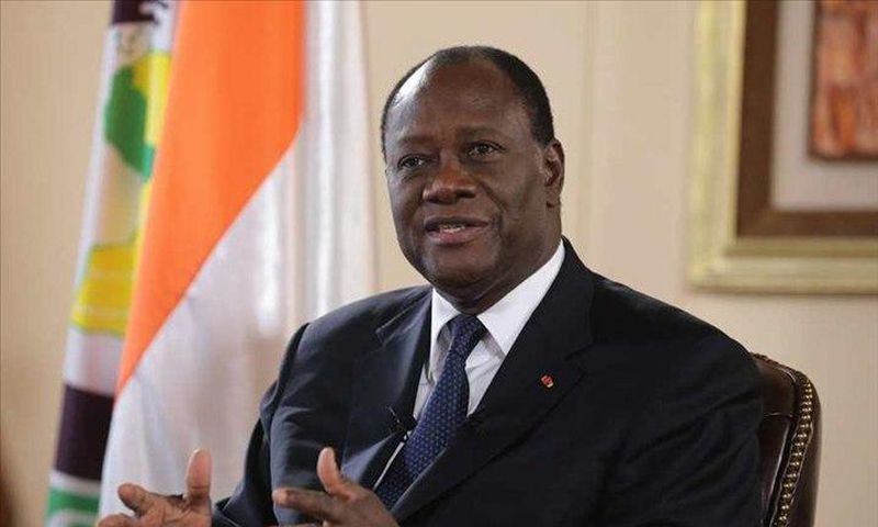 Alassanne Ouattara, President of Cote D'Ivoire