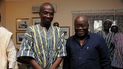 Abanga Abdullahi and Nana Akufo-Addo