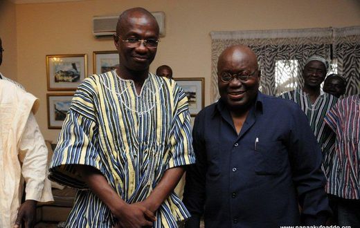 Abanga Abdullahi and Nana Akufo-Addo