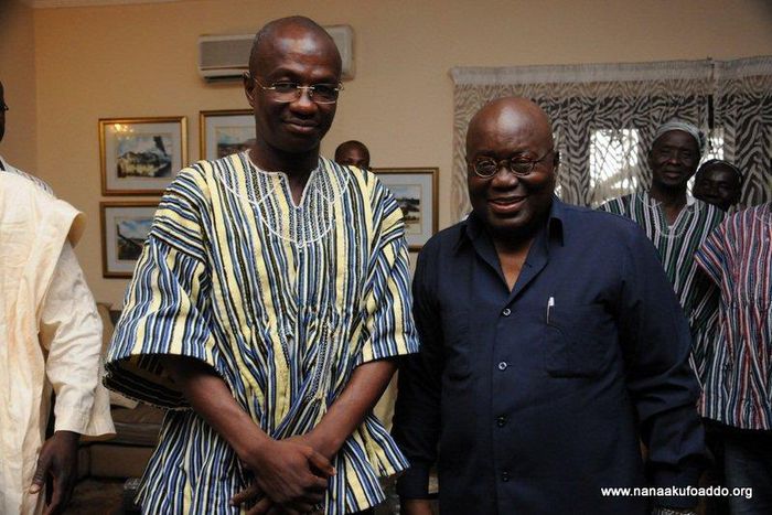 Abanga Abdullahi and Nana Akufo-Addo