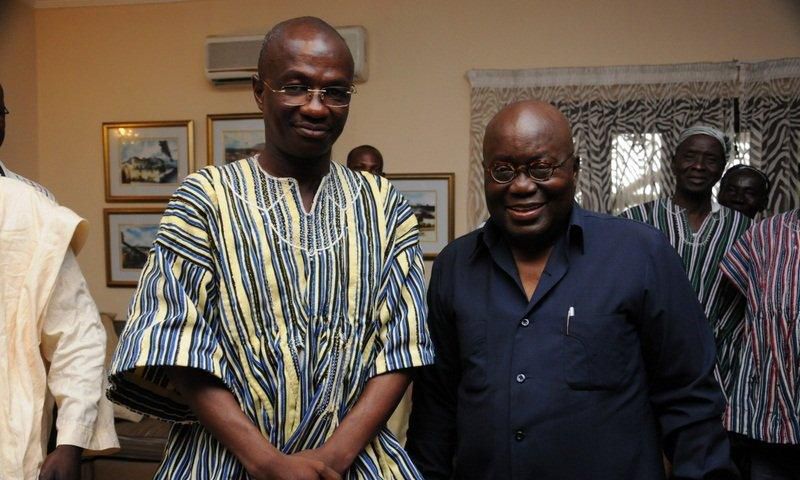 Abanga Abdullahi and Nana Akufo-Addo