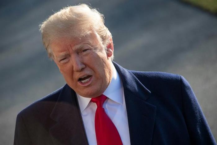 President Donald Trump says the United States has a "very good dialogue" with North Korea