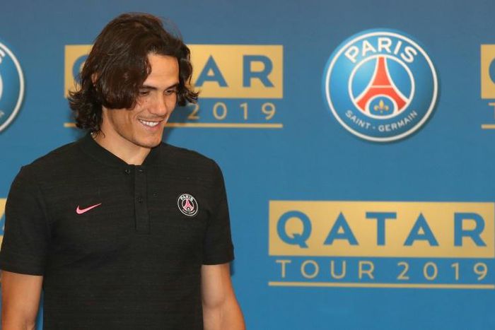 Paris Saint-Germain's Edinson Cavani said Qatar being invited to take part in the Copa America was a "surprise"