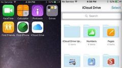 iCloud Drive app on iOS 9