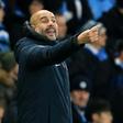 Pep Guardiola's Manchester City are four points behind Premier League leaders Liverpool