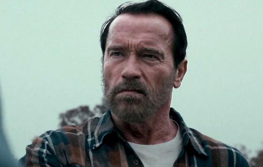 Anold Schwarzenegger in "Maggie" movie
