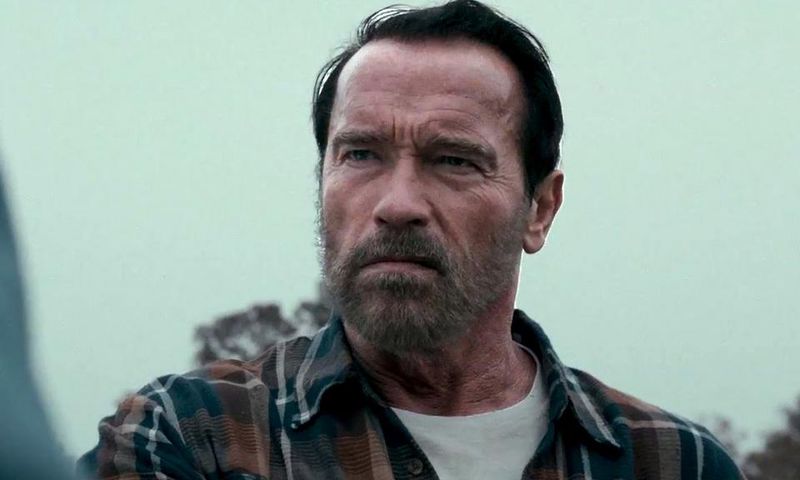 Anold Schwarzenegger in "Maggie" movie
