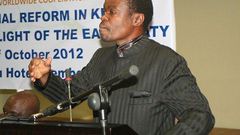 Pan-Africanist Professor P.L.O Lumumba