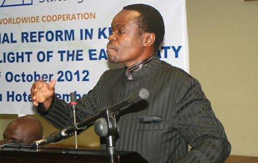 Pan-Africanist Professor P.L.O Lumumba