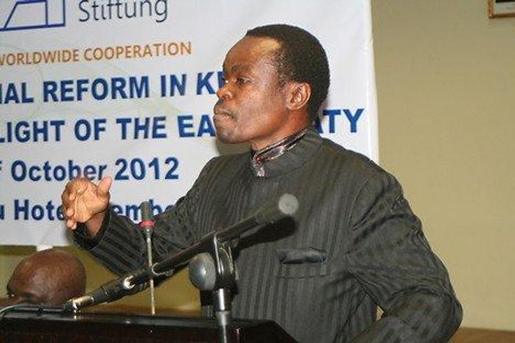 Pan-Africanist Professor P.L.O Lumumba