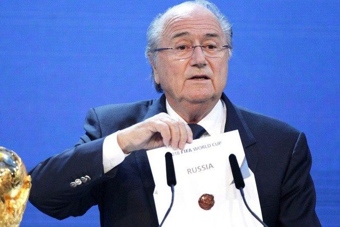 Former boss at FIFA, Sepp Blatter