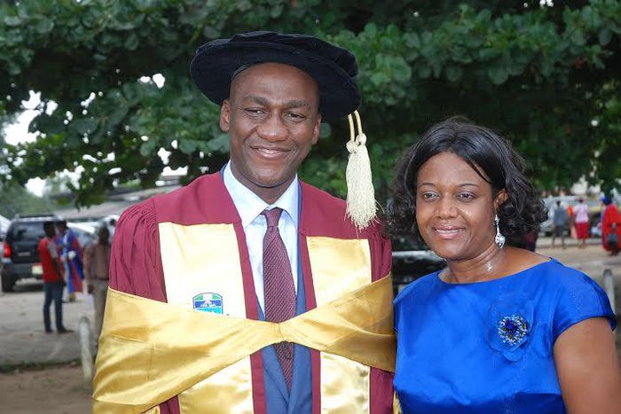 Dr Nnaeto Orazulike, Group Managing Director of Genesis Group, with his wife, Dr Ngozi Orazulike.