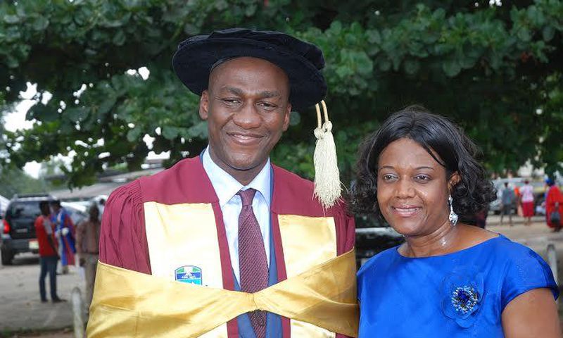 Dr Nnaeto Orazulike, Group Managing Director of Genesis Group, with his wife, Dr Ngozi Orazulike.