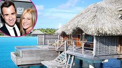 Jennifer and Justin's honeymoon spot in Bora Bora