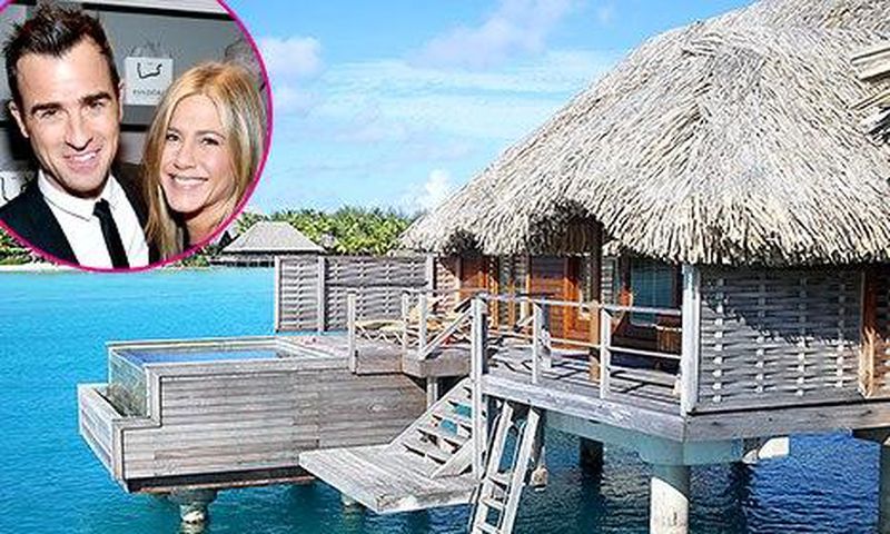 Jennifer and Justin's honeymoon spot in Bora Bora