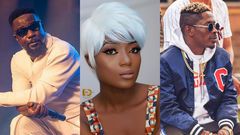 Sarkodie, Efya and Shatta Wale