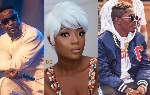 Sarkodie, Efya and Shatta Wale