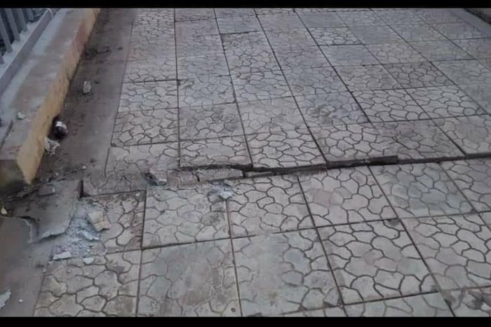 Footbridge on N1 Highway