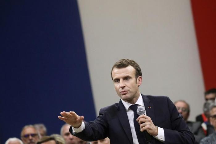 President Emmanuel Macron is holding dozens of town hall-style debates across France in a bid to defuse "yellow vest" anger