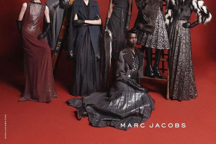 Varya Shutova, Issa Lish, Hanne Gaby Odiele, Riley Montana, Aamito Stacie Lagum, Sally Jonsson and Grace Simmons for Marc Jacobs  F/W 2015 campaign
