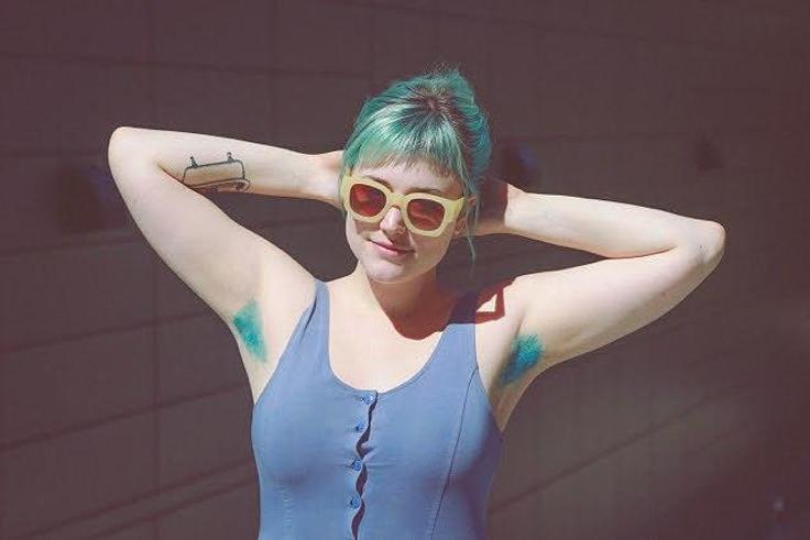 Technicolour armpits
