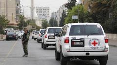 Red Cross says 2 staff members shot dead in northern Yemen