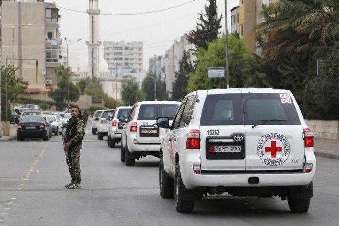 Red Cross says 2 staff members shot dead in northern Yemen