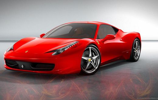 Red ferrari